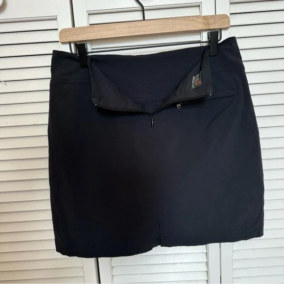 Royal Robbins Black Quick Dry Hiking Travel Skort Stretch Women’s 6 - Picture 1 of 12